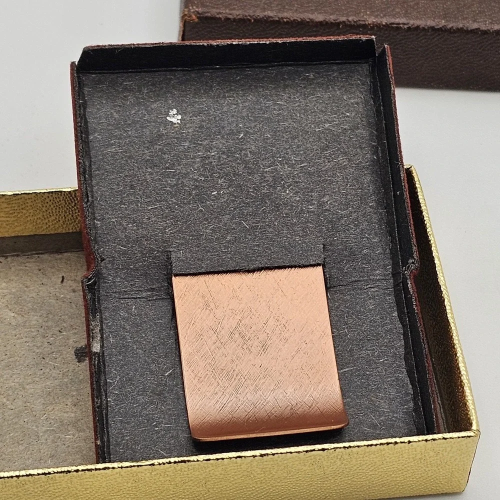 New Southwest Native Thunder Bird Copper Money Clip Thunderbird Eagle In Box